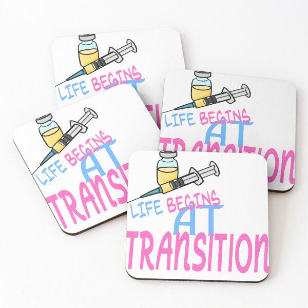 Item preview, Life Begins At Transition - Syringe designed and sold by PridAchievement.