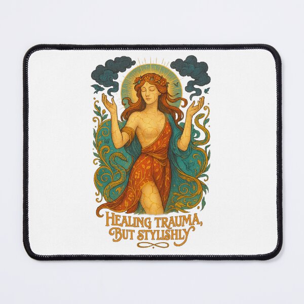 Item preview, Healing Trauma, But Stylishly T-Shirt | Spiritual Healing Humor Tee designed and sold by MySpiritTravels.