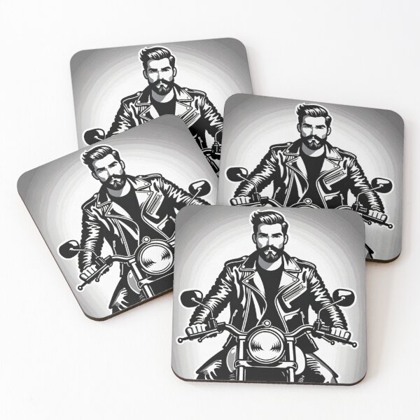 Item preview, Retro Gay Los Angeles Leather Biker Leder Pride Graphic Design designed and sold by ItsAKinkThing.