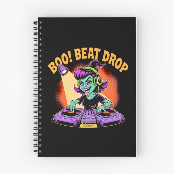 Item preview, Boo! Beat Drop - DJ Witch designed and sold by VibrArtco.
