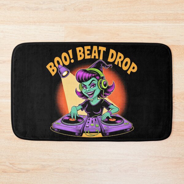 Item preview, Boo! Beat Drop - DJ Witch designed and sold by VibrArtco.
