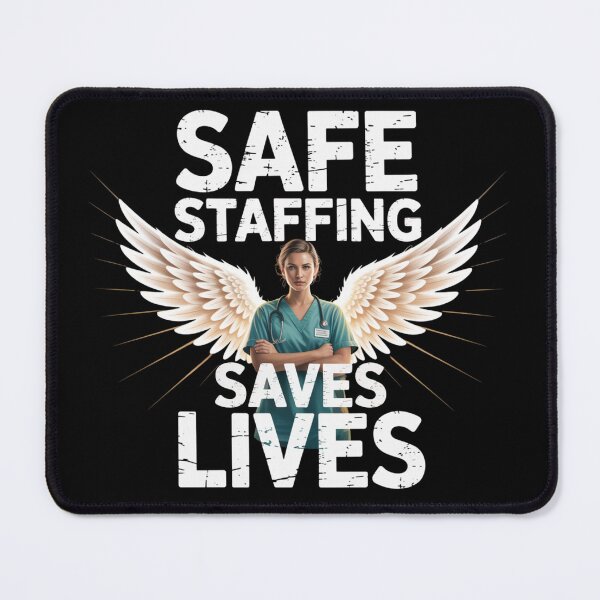 Item preview, Safe Staffing Saves Lives – Nurse Advocacy & Patient Safety Design designed and sold by RDRdesign.