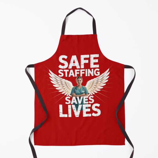 Item preview, Safe Staffing Saves Lives – Nurse Advocacy & Patient Safety Design designed and sold by RDRdesign.