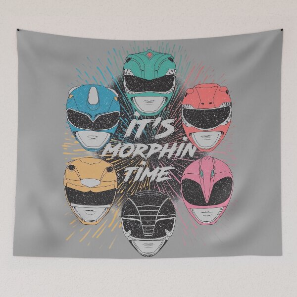 Item preview, Legendary Rangers Team – Epic Anime-Style Artwork designed and sold by Artistic canvas store.