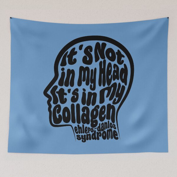 Item preview, It’s Not In My Head – EDS Awareness with Heart designed and sold by Designs by Jesabee.