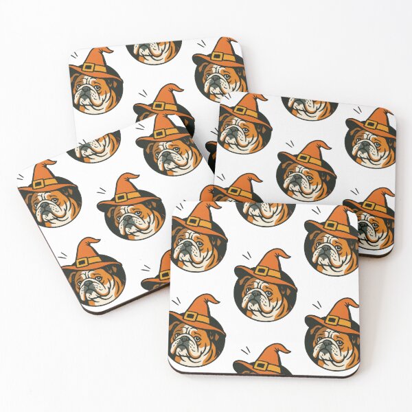Item preview, English Bulldog Retro Halloween Dog Illustration designed and sold by Flying Doggo.