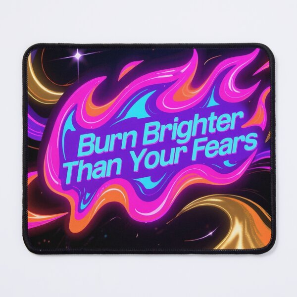 Item preview, burn brighter than your fears designed and sold by Colorfulsigns.