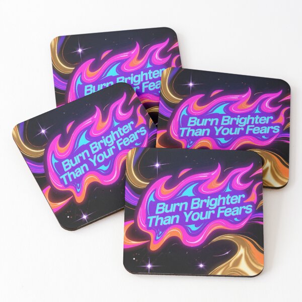 Item preview, burn brighter than your fears designed and sold by Colorfulsigns.
