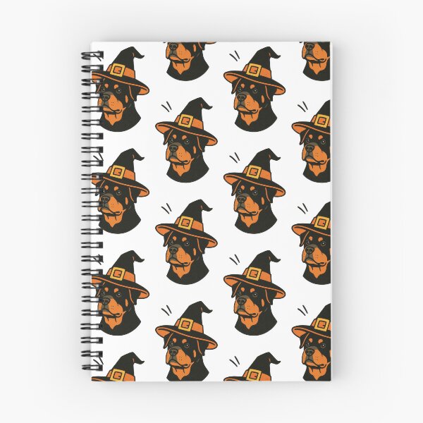 Item preview, Rottweiler Retro Halloween Dog Cartoon Art designed and sold by Flying Doggo.