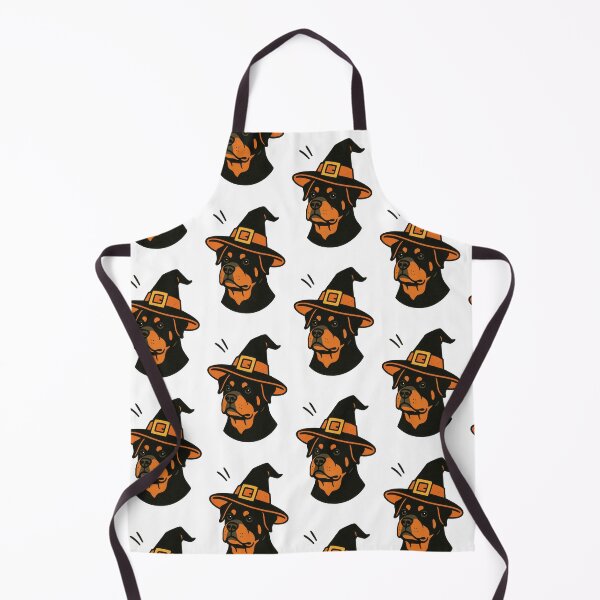 Item preview, Rottweiler Retro Halloween Dog Cartoon Art designed and sold by Flying Doggo.