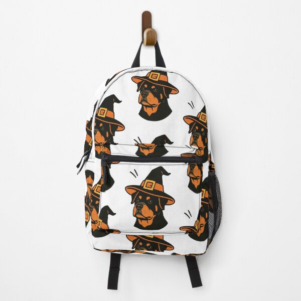 Item preview, Rottweiler Retro Halloween Dog Cartoon Art designed and sold by Flying Doggo.