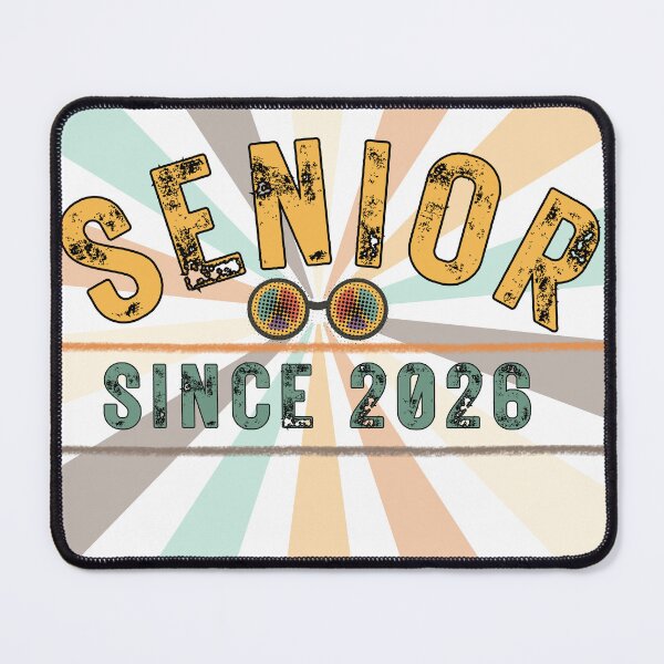 Item preview, Senior Since 2026 - Vintage Retro Graduation Text Design designed and sold by AlienTechs.