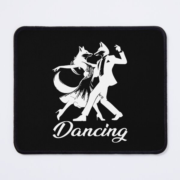 Item preview, Tango Foxes Design – Dancing designed and sold by RetroMaritalArt.