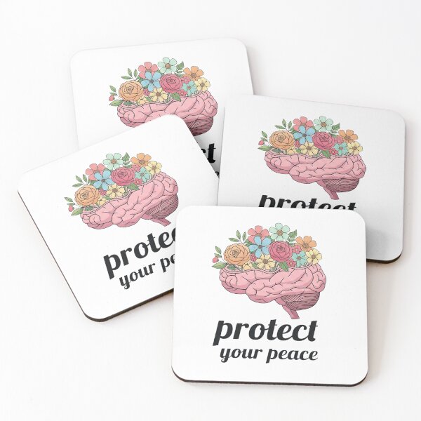Item preview, Protect Your Peace: A Beautiful Mind in Bloom designed and sold by BloomandGrace.