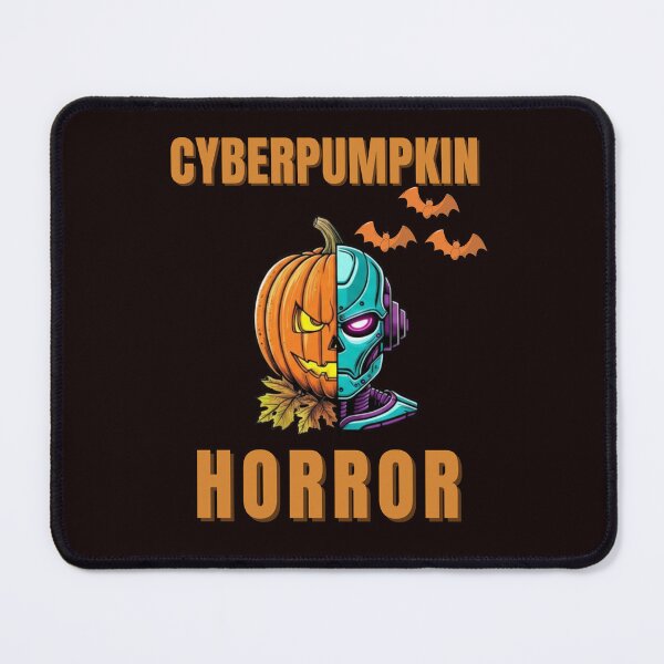 Item preview, CyberPumpkin Horror  Dark Cyberpunk Pumpkin for Halloween and Christmas designed and sold by MojNetSerwis WWK.