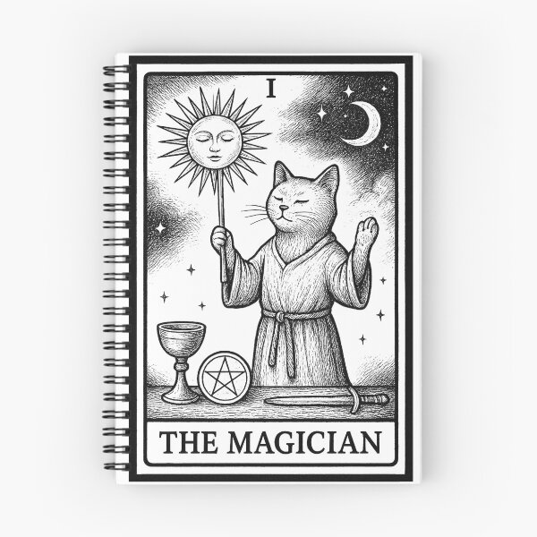Item preview, Mystical Feline Tarot – The Magician Cat I designed and sold by DuckyRebels.