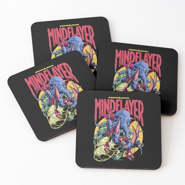 Item preview, Dungeons  Dragons Mindflayer 1855 designed and sold by TAMERAKNAPPSHOP.