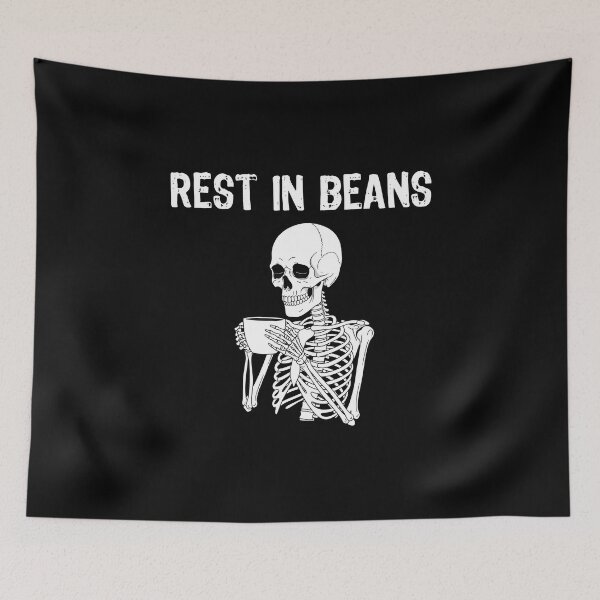 Item preview, Rest in Beans designed and sold by YatoMino.