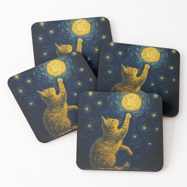 Item preview, A Cat's Starry Dream designed and sold by Pixel Bloom 71.