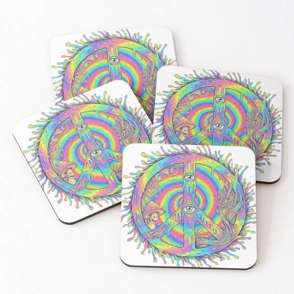 Item preview, Colorful peace symbol design spreading positivity, harmony, and unity designed and sold by Koszulkens.