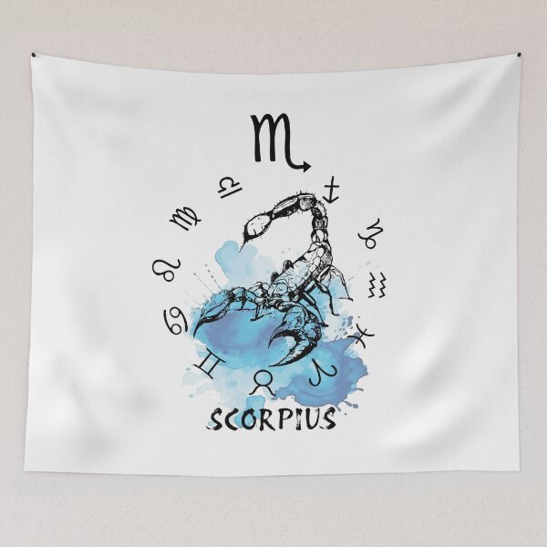 Item preview, Scorpius Aura Horoscope Art designed and sold by Hori4on.