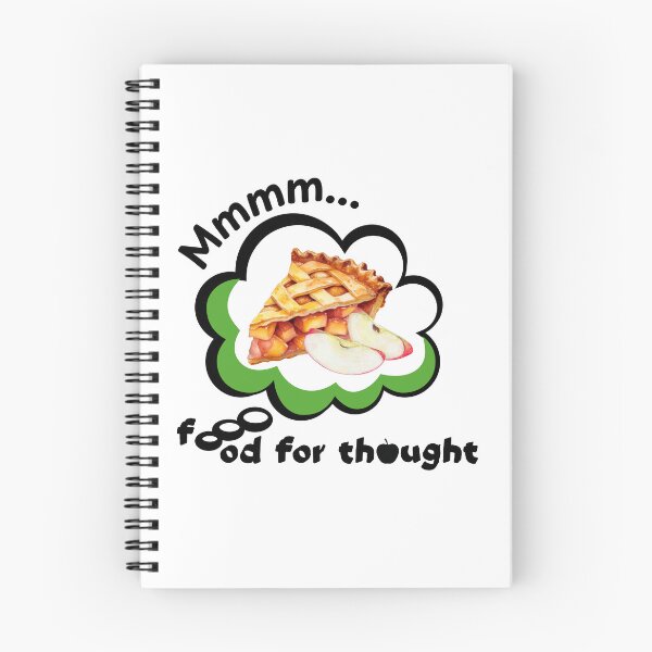 Item preview, Mmmm... An Apple Pie Slice is Food for Thought. designed and sold by MPC-Mince-Pies.
