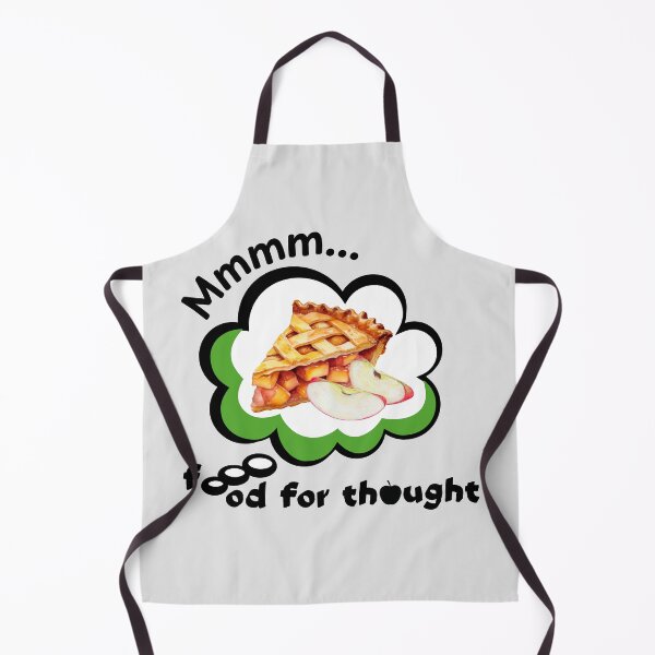 Item preview, Mmmm... An Apple Pie Slice is Food for Thought. designed and sold by MPC-Mince-Pies.