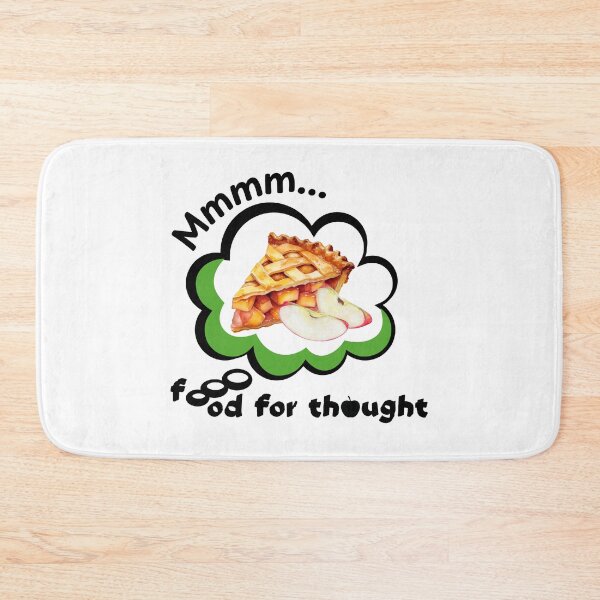 Item preview, Mmmm... An Apple Pie Slice is Food for Thought. designed and sold by MPC-Mince-Pies.