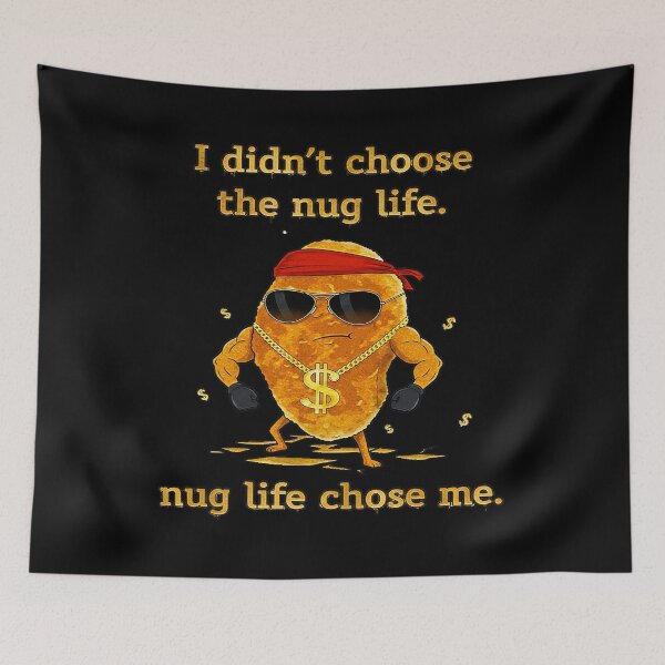 Item preview, Nug Life: From Fryer to Fly. designed and sold by momoworlddesign.