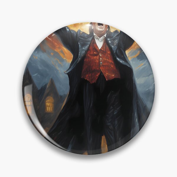 Item preview, Epic Rock Legend Meat Loaf'S Melodramatic Pose 1072 designed and sold by TAMERAKNAPPSHOP.