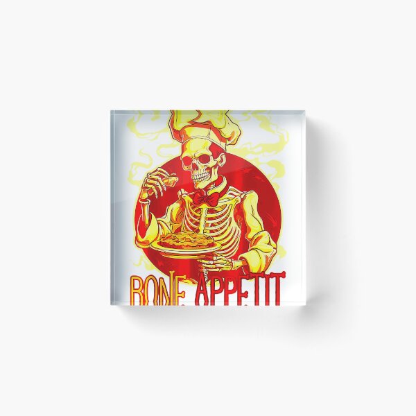 Item preview, Bone Appetit - Funny Halloween Skeleton Chef For Adult Cook designed and sold by bt1748937.