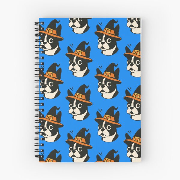 Item preview, Boston Terrier Retro Halloween Dog Illustration designed and sold by Flying Doggo.
