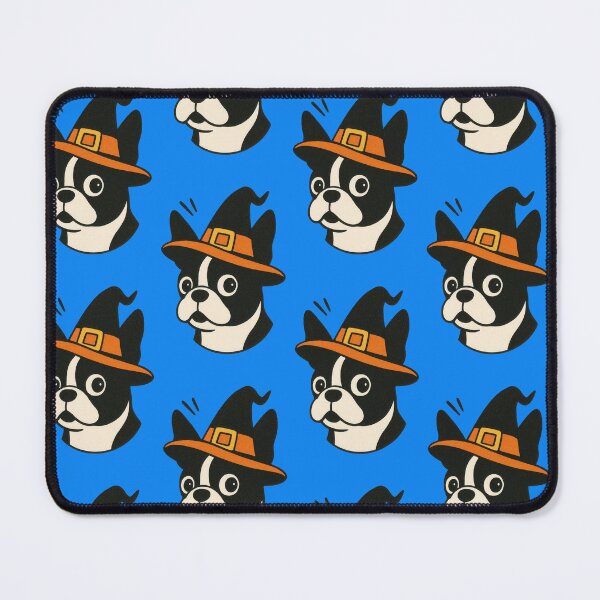 Item preview, Boston Terrier Retro Halloween Dog Illustration designed and sold by Flying Doggo.