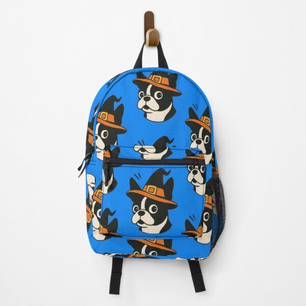 Item preview, Boston Terrier Retro Halloween Dog Illustration designed and sold by Flying Doggo.