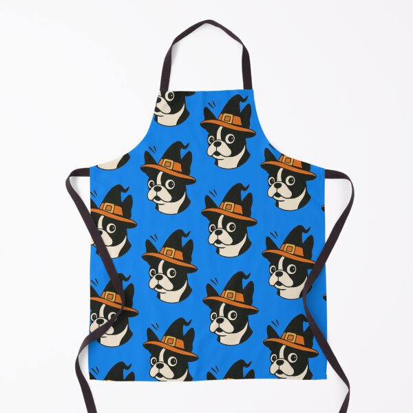 Item preview, Boston Terrier Retro Halloween Dog Illustration designed and sold by Flying Doggo.