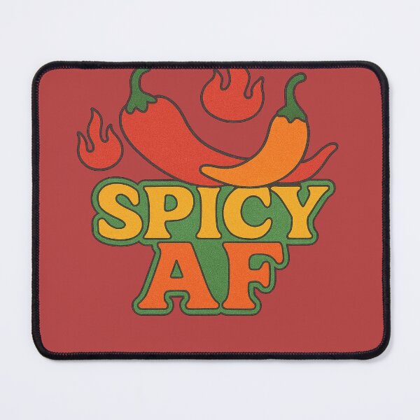 Item preview, Bold Spicy AF Funny Hot Humor Food Lover Design designed and sold by FrictionMaxxing.