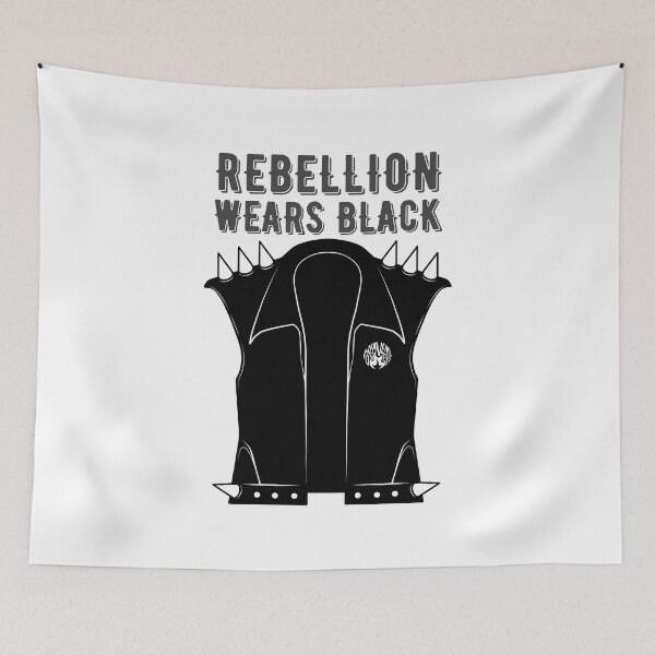 Item preview, Leather Rocker Vest | Rebellion Wears Black designed and sold by ObsidianDaz.