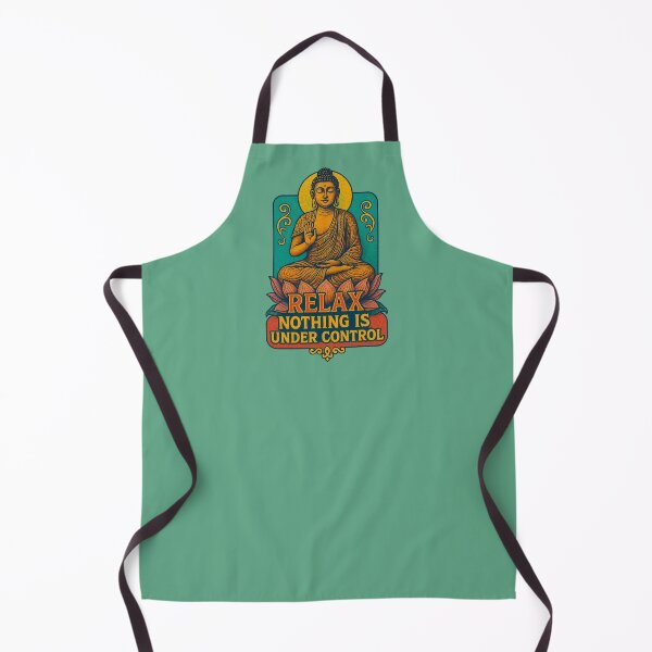Item preview, Relax Nothing Is Under Control Buddha Zen Wisdom Design designed and sold by FrictionMaxxing.