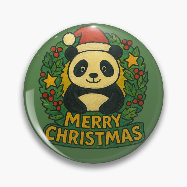 Item preview, Merry Christmas Panda Santa designed and sold by FrictionMaxxing.