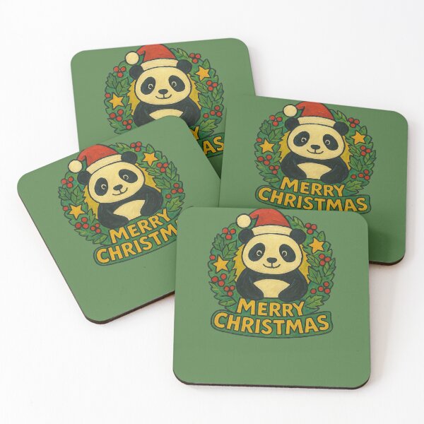 Item preview, Merry Christmas Panda Santa designed and sold by FrictionMaxxing.