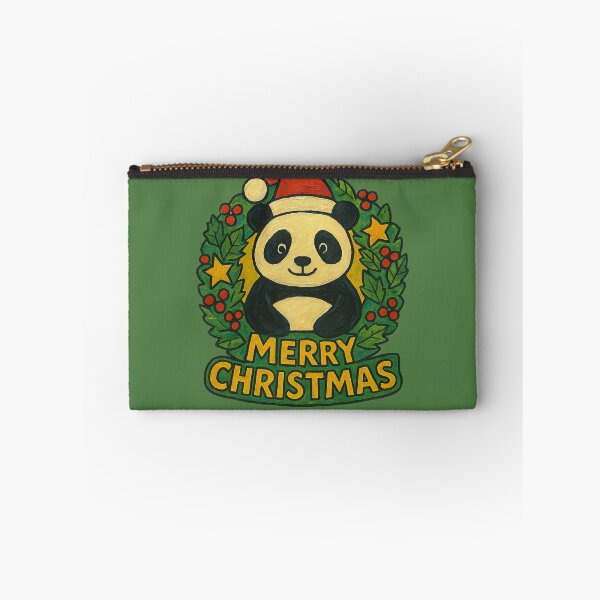 Item preview, Merry Christmas Panda Santa designed and sold by FrictionMaxxing.