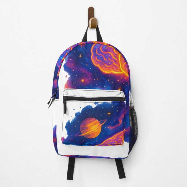 Item preview, Cosmic AI Brain – Vibrant Galaxy Art | Surreal Abstract Design designed and sold by AMAOZ.