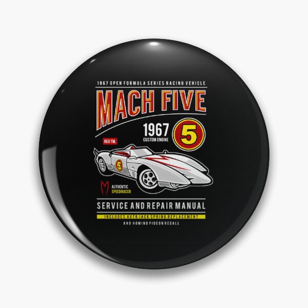 Artikelvorschau, Mach 5 Wartungs- und Reparaturhandbuch 1967 entworfen und verkauft von THOMHIRTZEL.