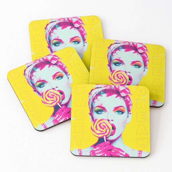 Item preview, Sweet colorful dream, girl with lolypop, colorful graphics, vivid designed and sold by silent-violin.