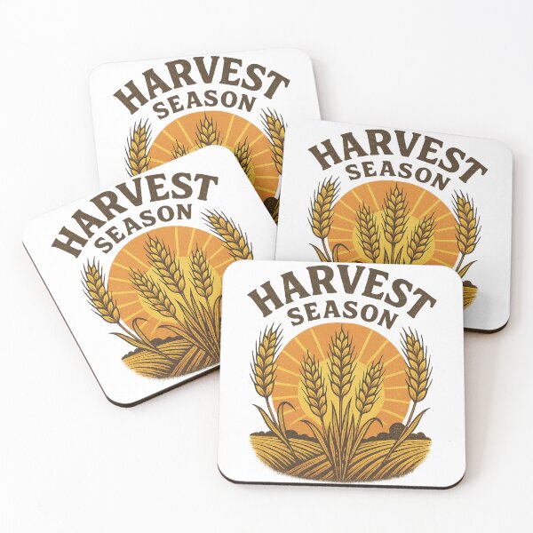 Item preview, Harvest Season Retro Wheat & Sun Vintage T-Shirt Design designed and sold by VandalMuse.