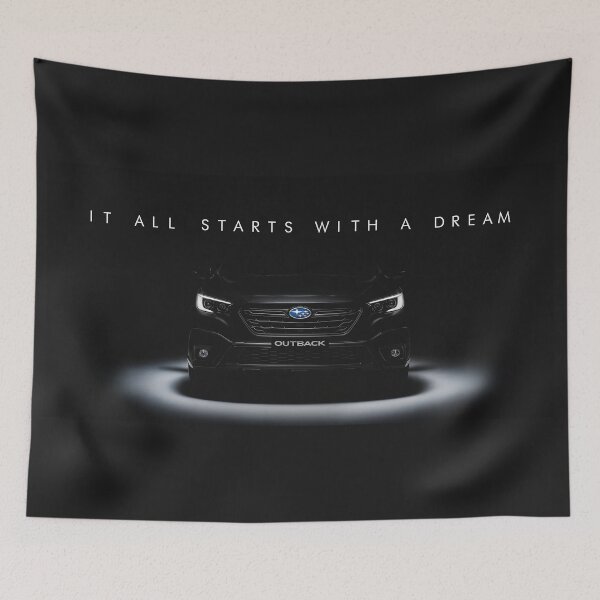 Item preview, Subaru Outback Dream Car – Sleek Black Automotive Design designed and sold by SuccessHunters.