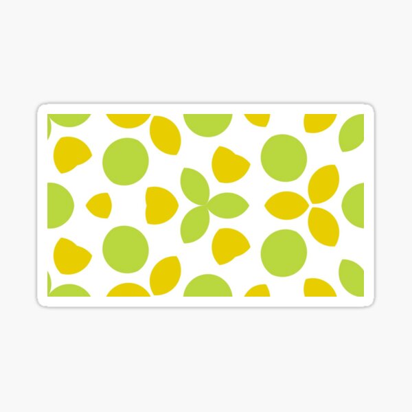 circle round mandala oriental motif seamless colorful repeat pattern Sticker