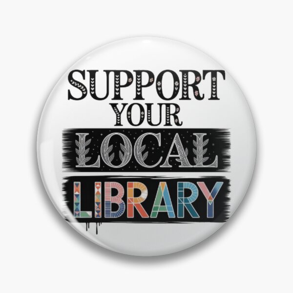 Item preview, Support Your Local Library Books Reading Librarian Wild Night designed and sold by sadedream.