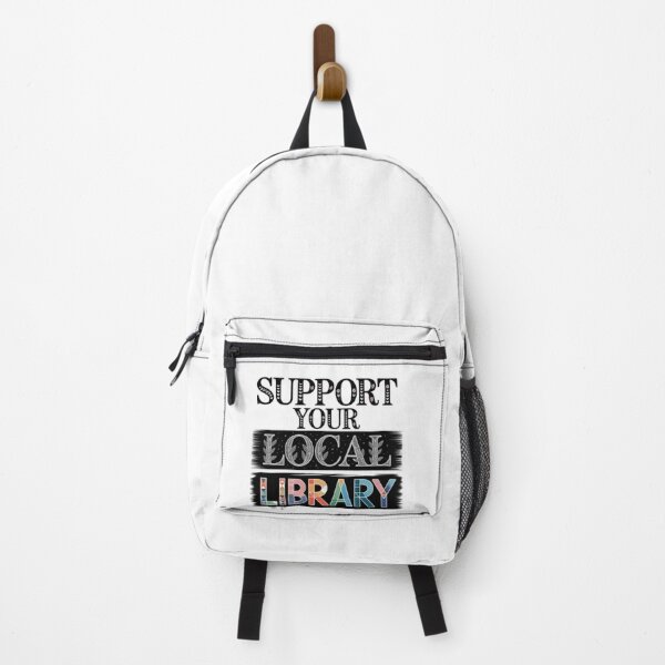Item preview, Support Your Local Library Books Reading Librarian Wild Night designed and sold by sadedream.
