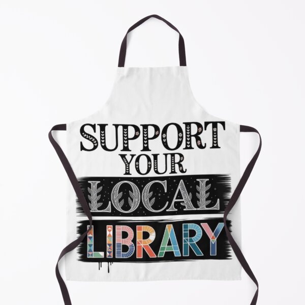 Item preview, Support Your Local Library Books Reading Librarian Wild Night designed and sold by sadedream.
